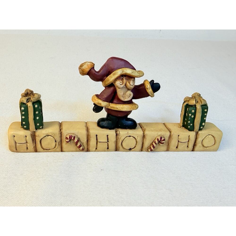 Blossom Bucket Suzi Skoglund Whimsical Santa Candy Cane Ho Ho Ho Letter Blocks